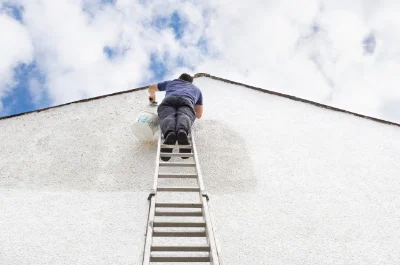 Peinture extérieure à la Houssaye-Béranger — façades et ravalement